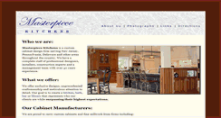 Desktop Screenshot of masterpiecekitchens.com